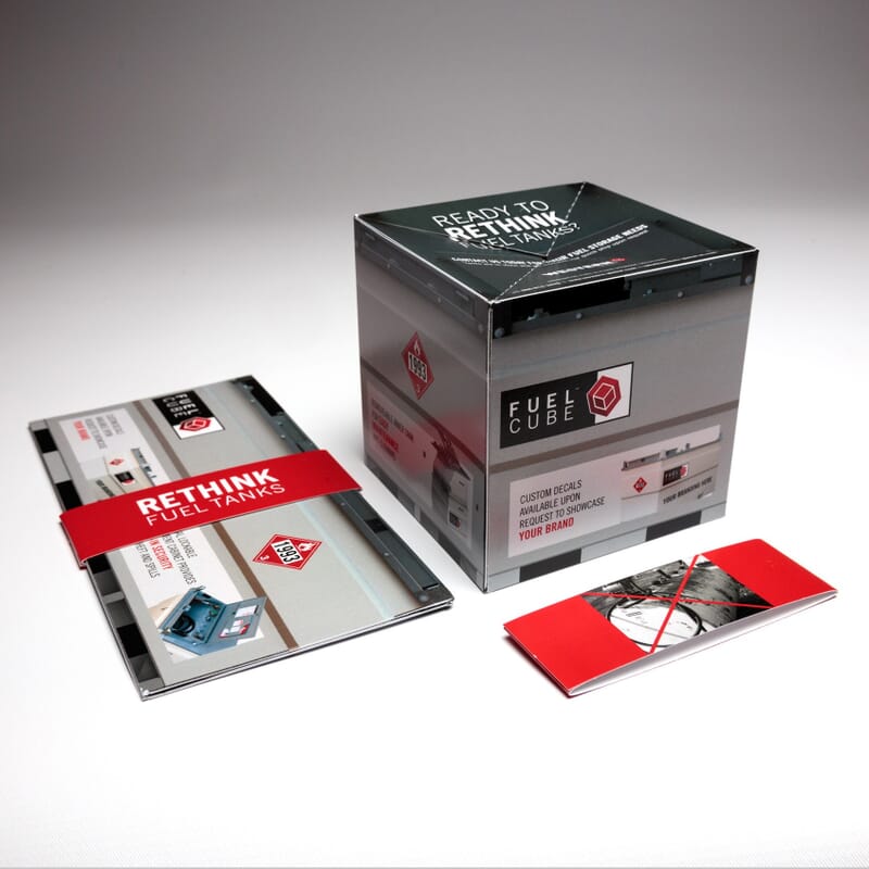 Engage Direct Mail Prospects With The Pop Up Cube with Belly Band
