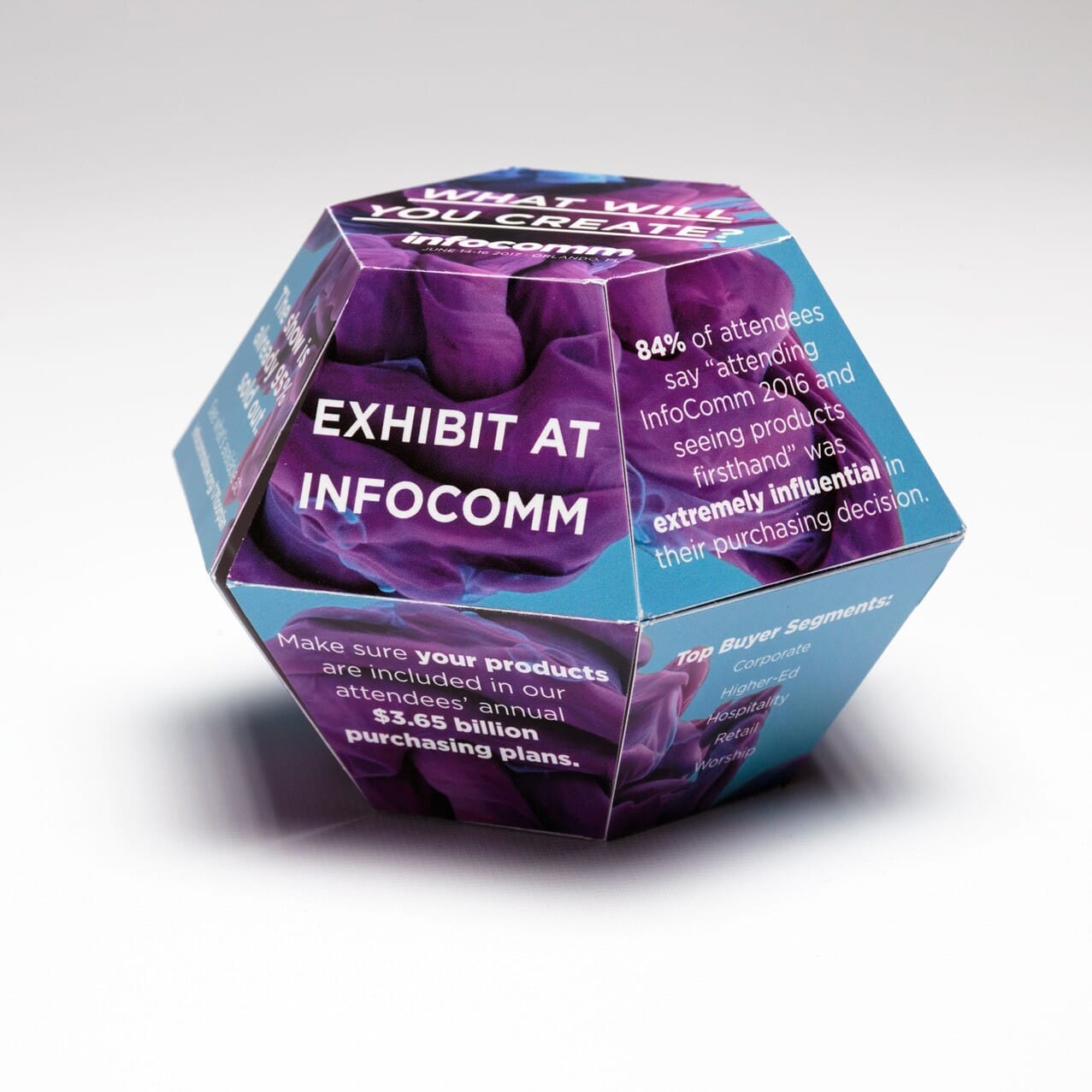 InfoComm uses Polygon Pop Up to Intrigue Exhibit Attendees 