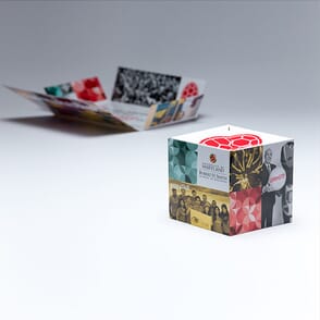 University of Maryland uses 3" Cube Self Mailer for their Annual Holiday Card