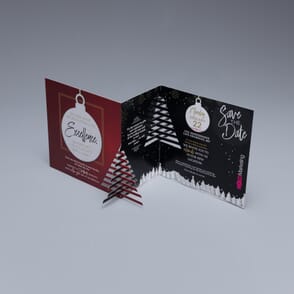 Bold Marketing Uses the Holiday Tree Card to Invite Its Best Customers to Celebrate New Location