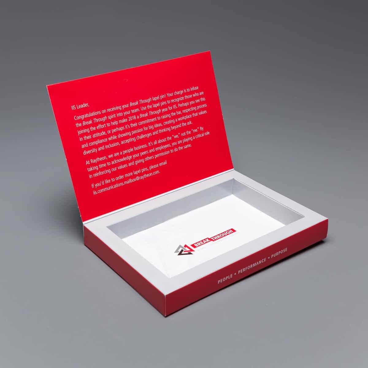 Large Well Box Mailer (8" x 5.5" x 0.9375") (Sample)