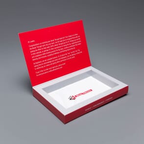 Large Well Box Mailer (8" x 5.5" x 0.9375") (Sample)