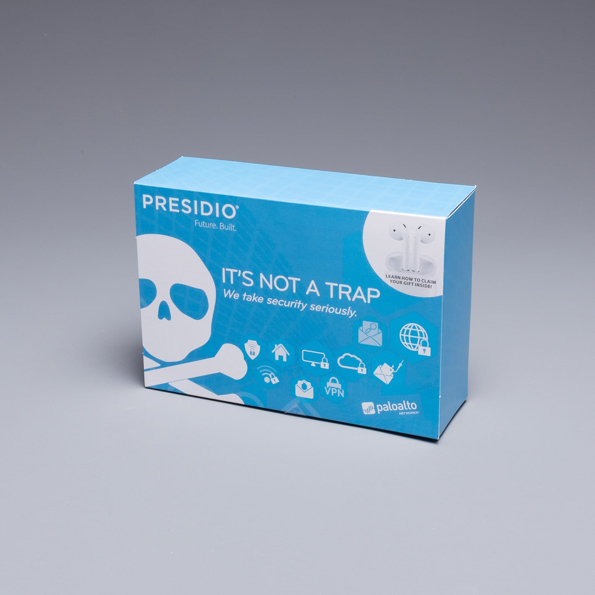 Presidio sends Small Well Box to Prospective Clients 
