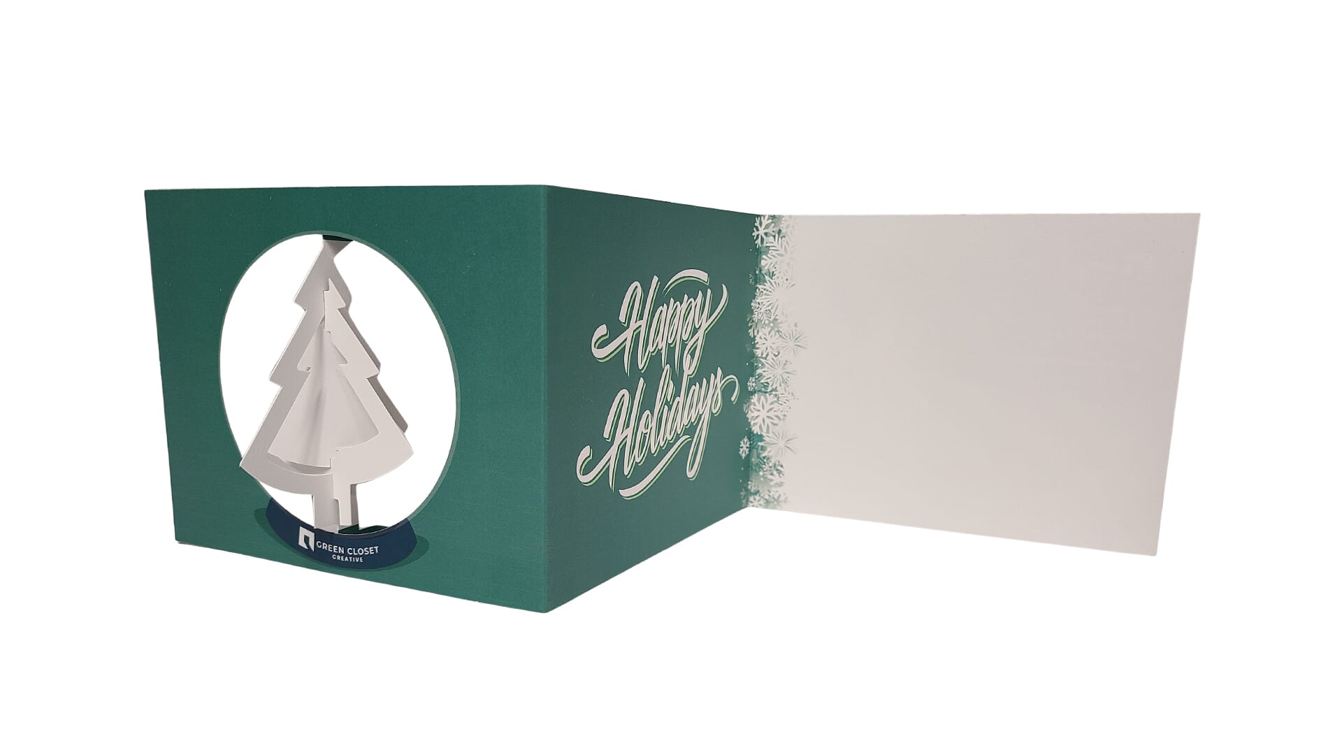 Tree Spinner Holiday Card