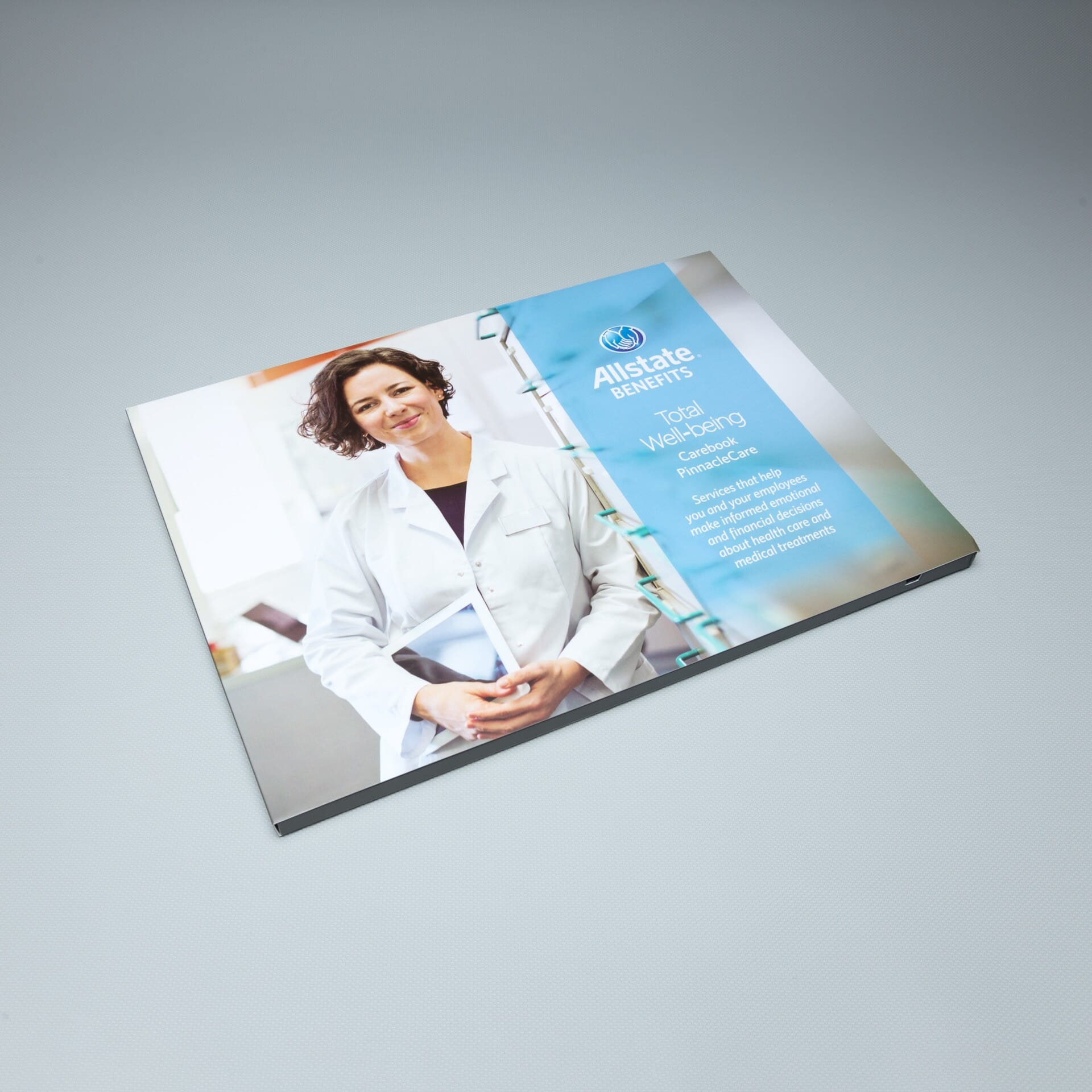 Allstate Insurance Uses 10.1" Video Screen- Landscape to Display Different Benefit Packages 