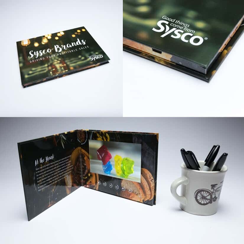 7" Video Screen - Hardcover Landscape (8.5" x 6") (Sample)