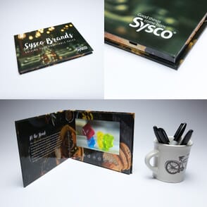 7" Video Screen - Hardcover Landscape (8.5" x 6") (Sample)