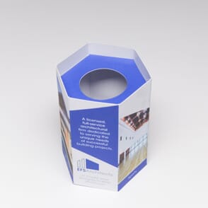 Hexagon Pen Pot (5 5/8" x 7 5/8") (Sample)