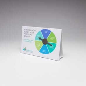 Table Tent Spinner (Sample)