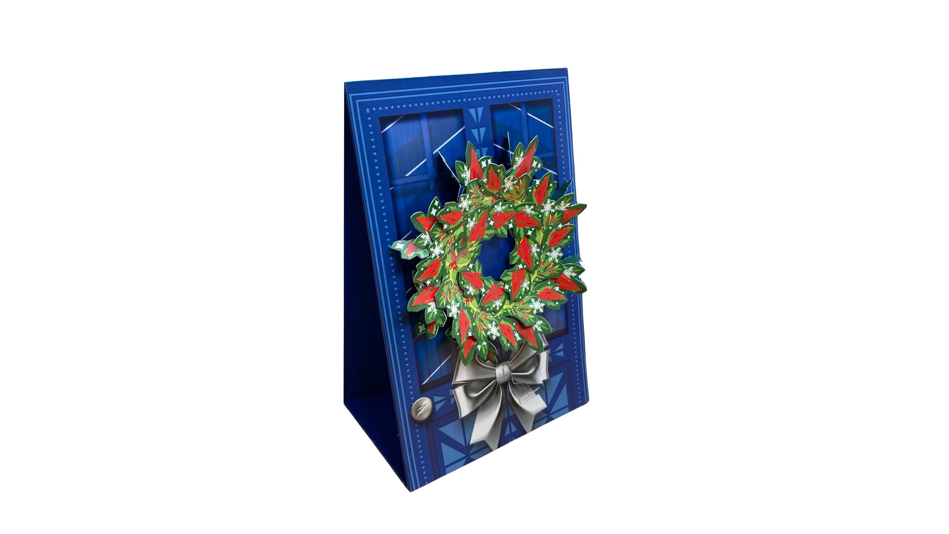 Standing Wreath Card