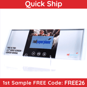 4.3" Video Brochure - Center Reveal (Sample)