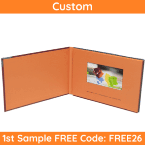 4.3" Hardcover Video Brochure