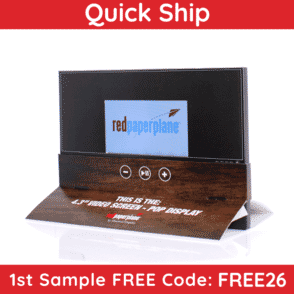 4.3" Video Brochure - Pop-Up Display (Sample)