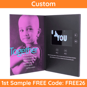 4.3" Video Brochure - Portrait