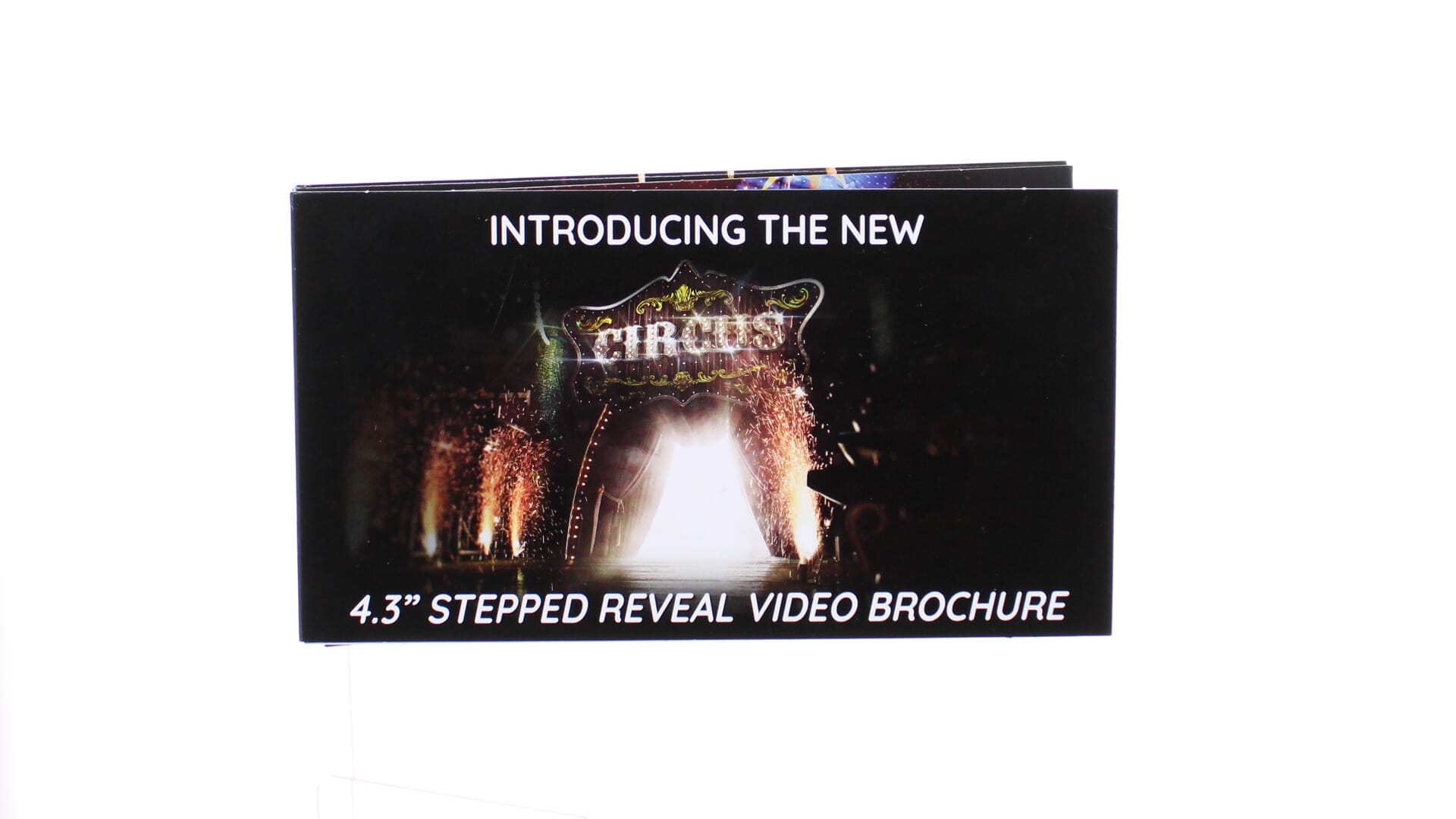 4.3" Stepped Reveal Video Brochure - Flex Save