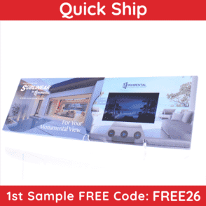 4.3" Video Brochure - Telescoping Slider - Quick Ship