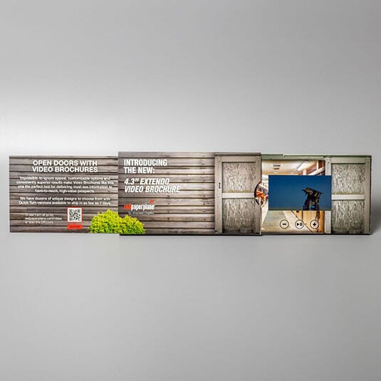 4.3" Extendo Video Brochure - Flex Save
