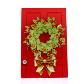 Standing Wreath Card (Sample)