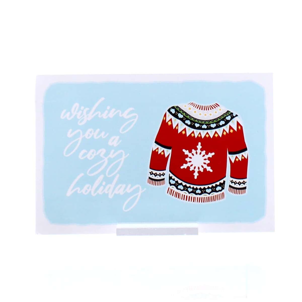 Sweater Garland Greeting Card