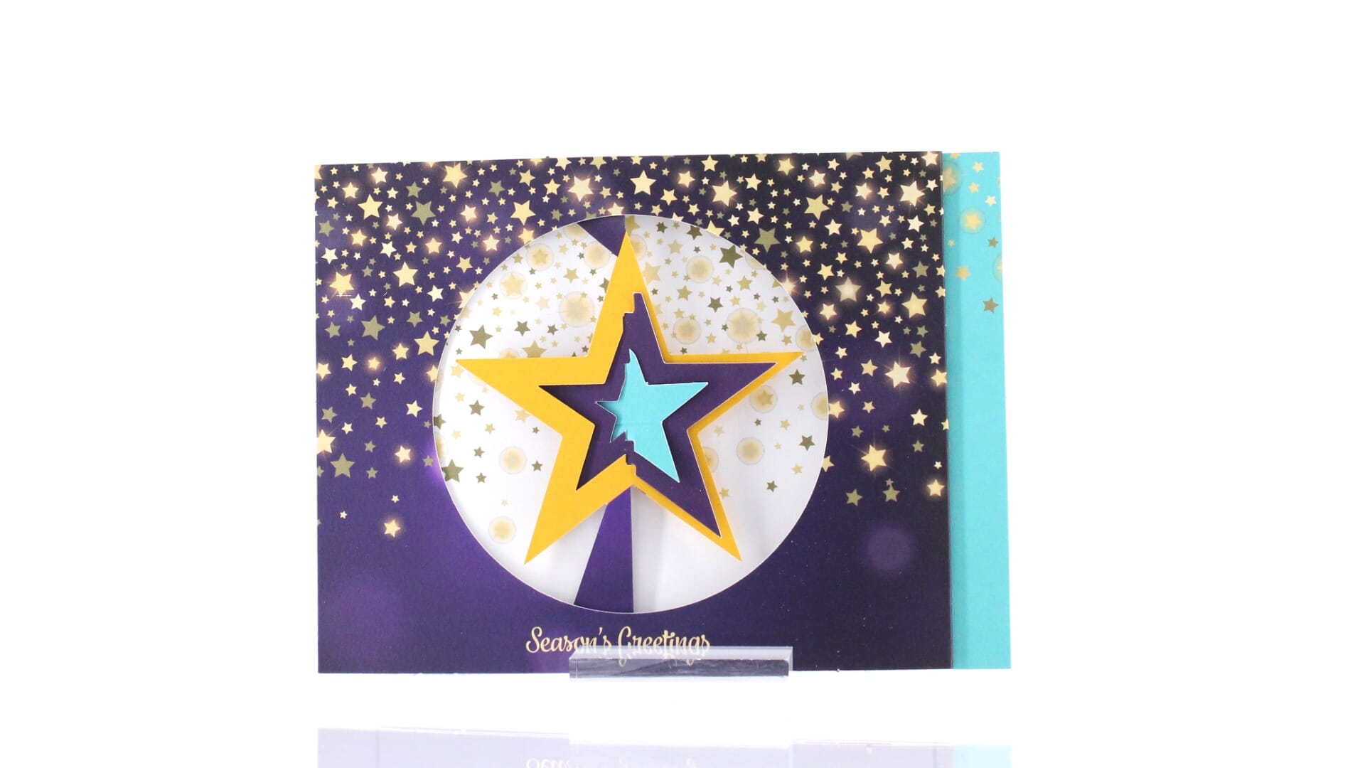 Star Spinner Holiday Card