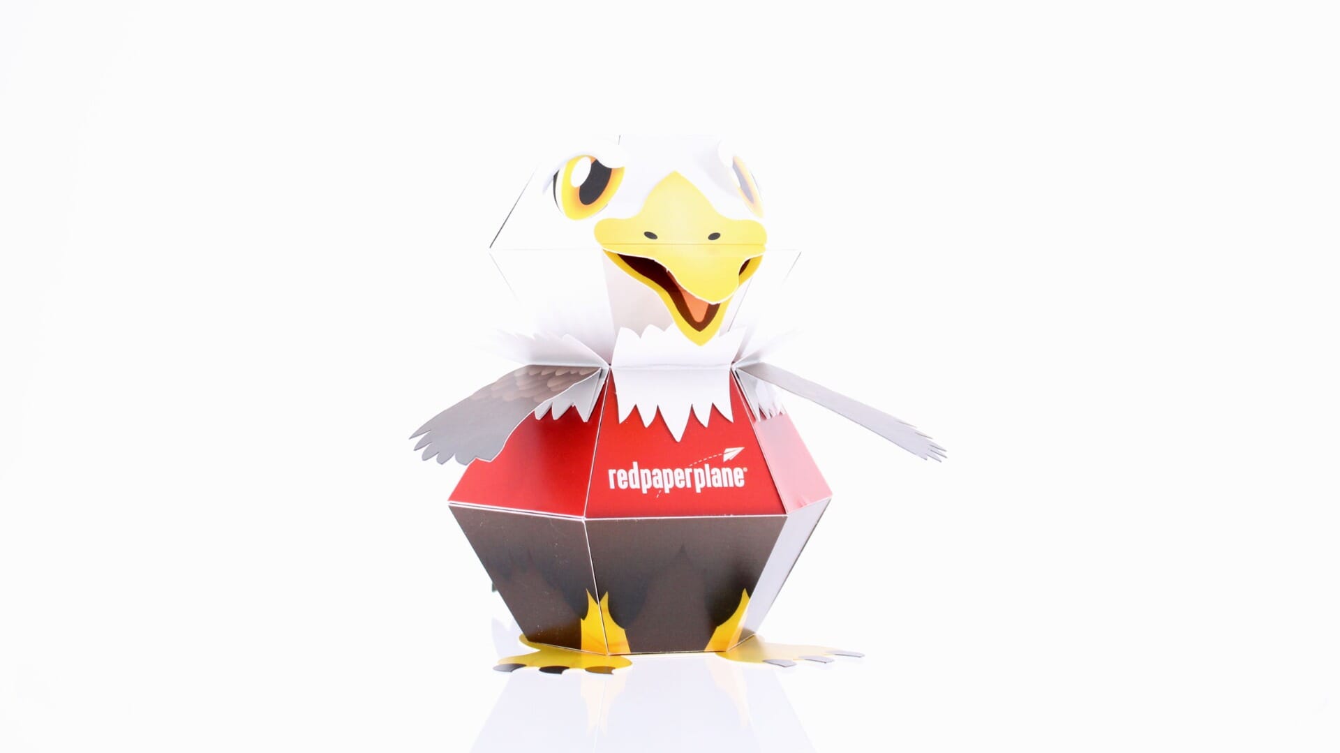 Eagle Pop-Up Mascot