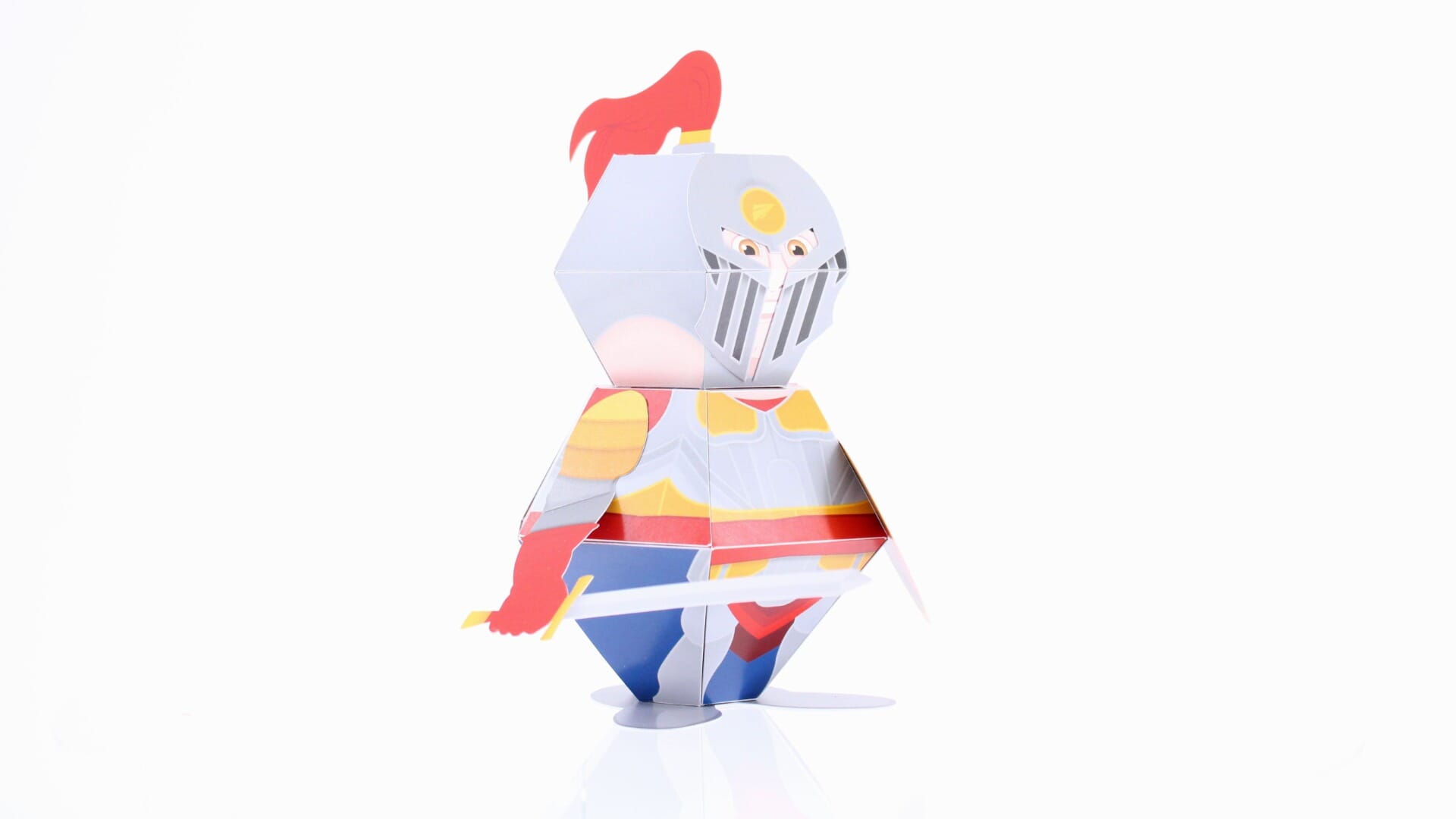 Knight Pop-Up Mascot