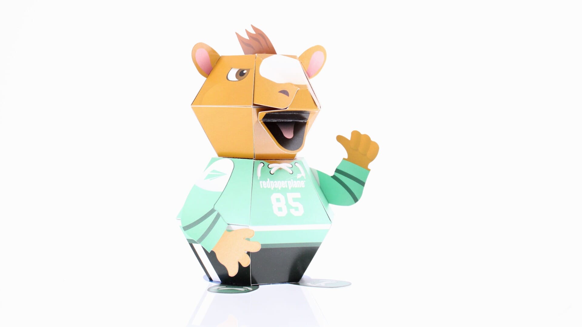Horse Pop-Up Mascot