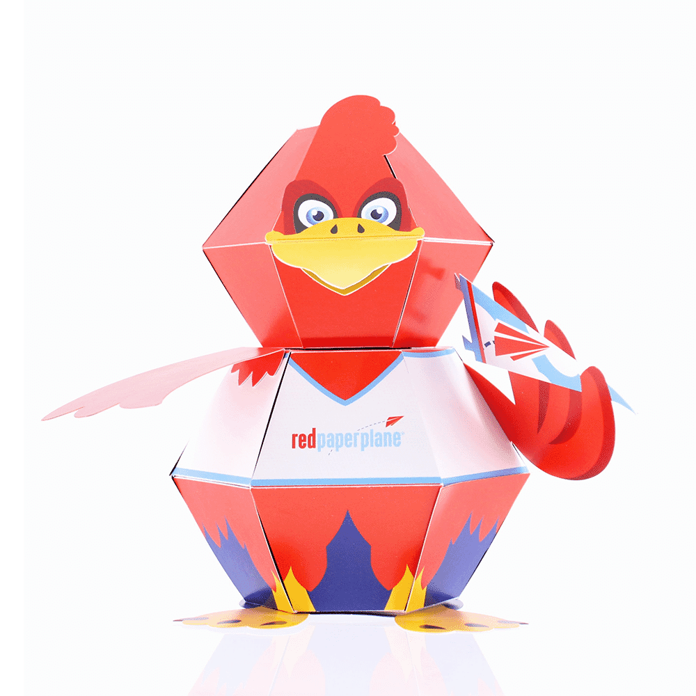 Cardinal Pop-Up Mascot (Sample)