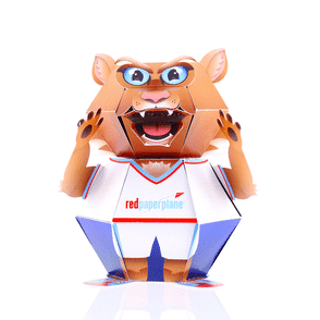 Cougar Pop-Up Mascot