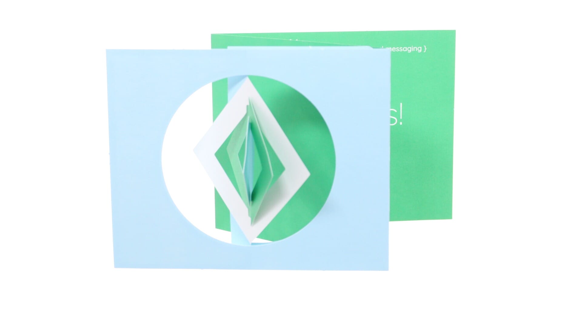 Diamond Spinner Holiday Card