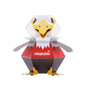 Eagle Pop-Up Mascot