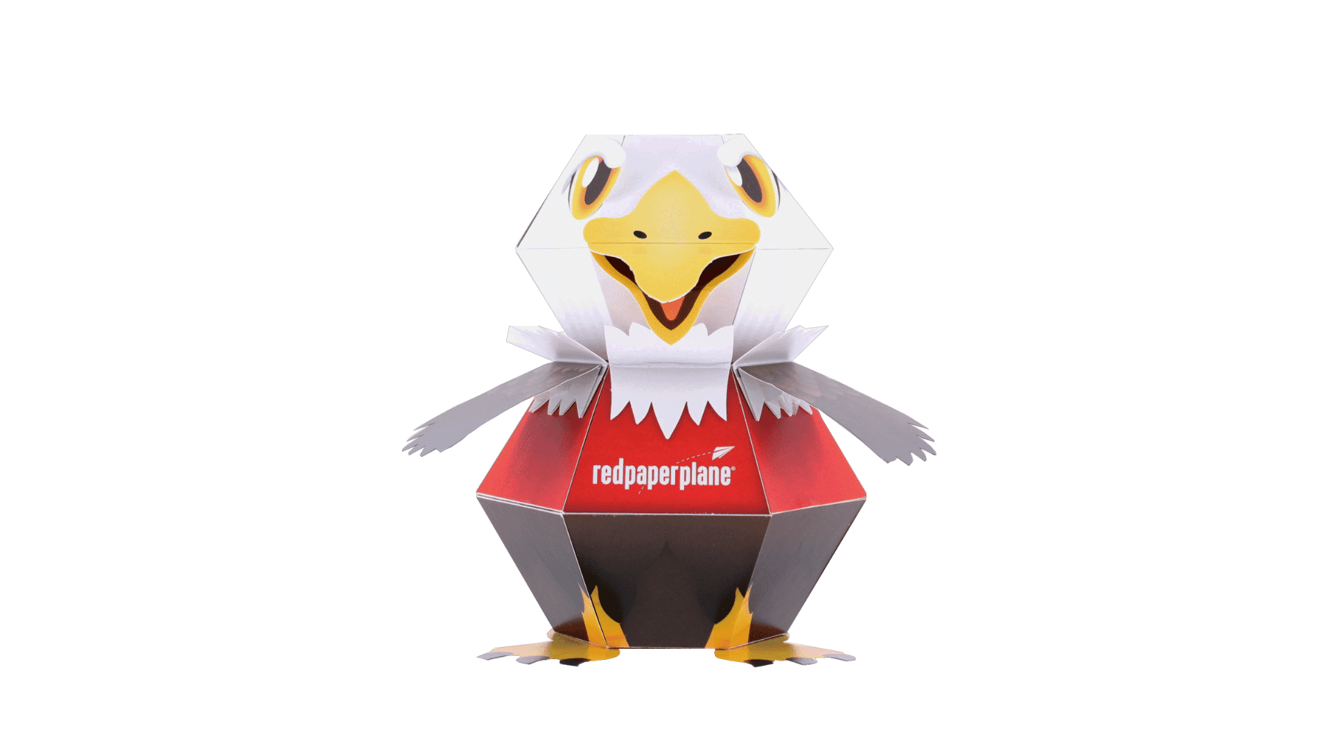 Eagle Pop-Up Mascot
