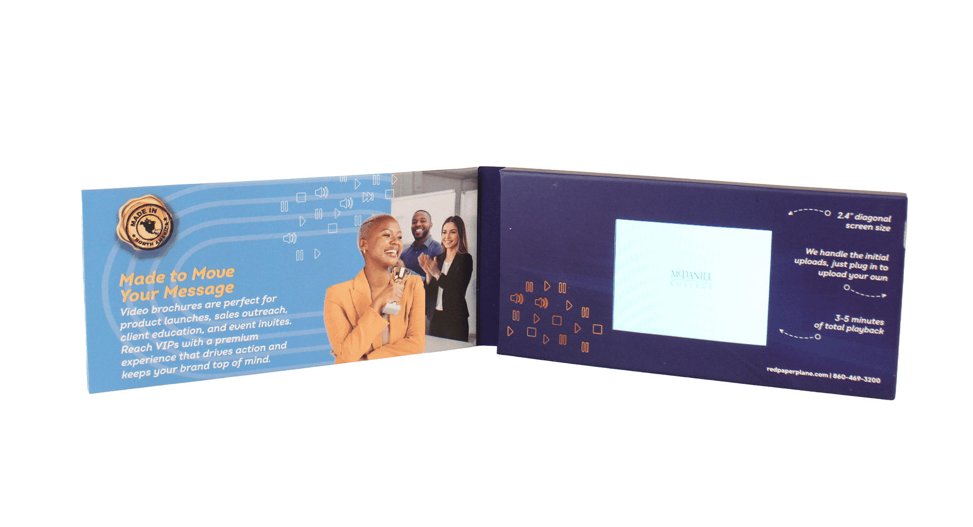 2.4" Mini Video Brochure