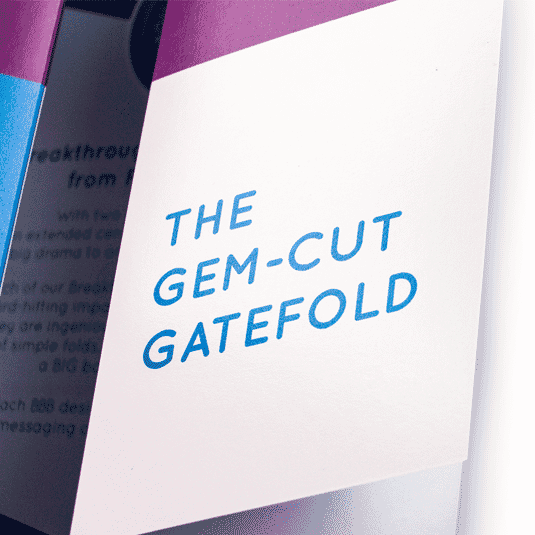 Gem-Cut Gatefold