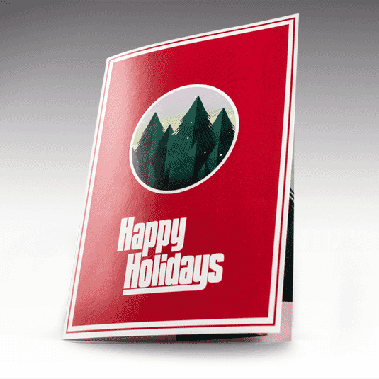 Gift Box Holiday Card