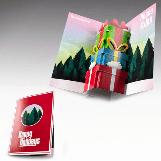 Gift Box Holiday Card