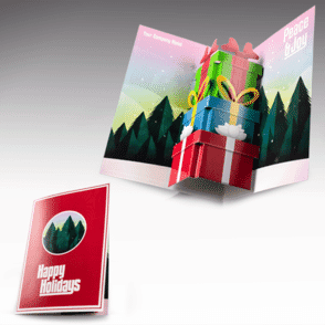 Gift Box Holiday Card