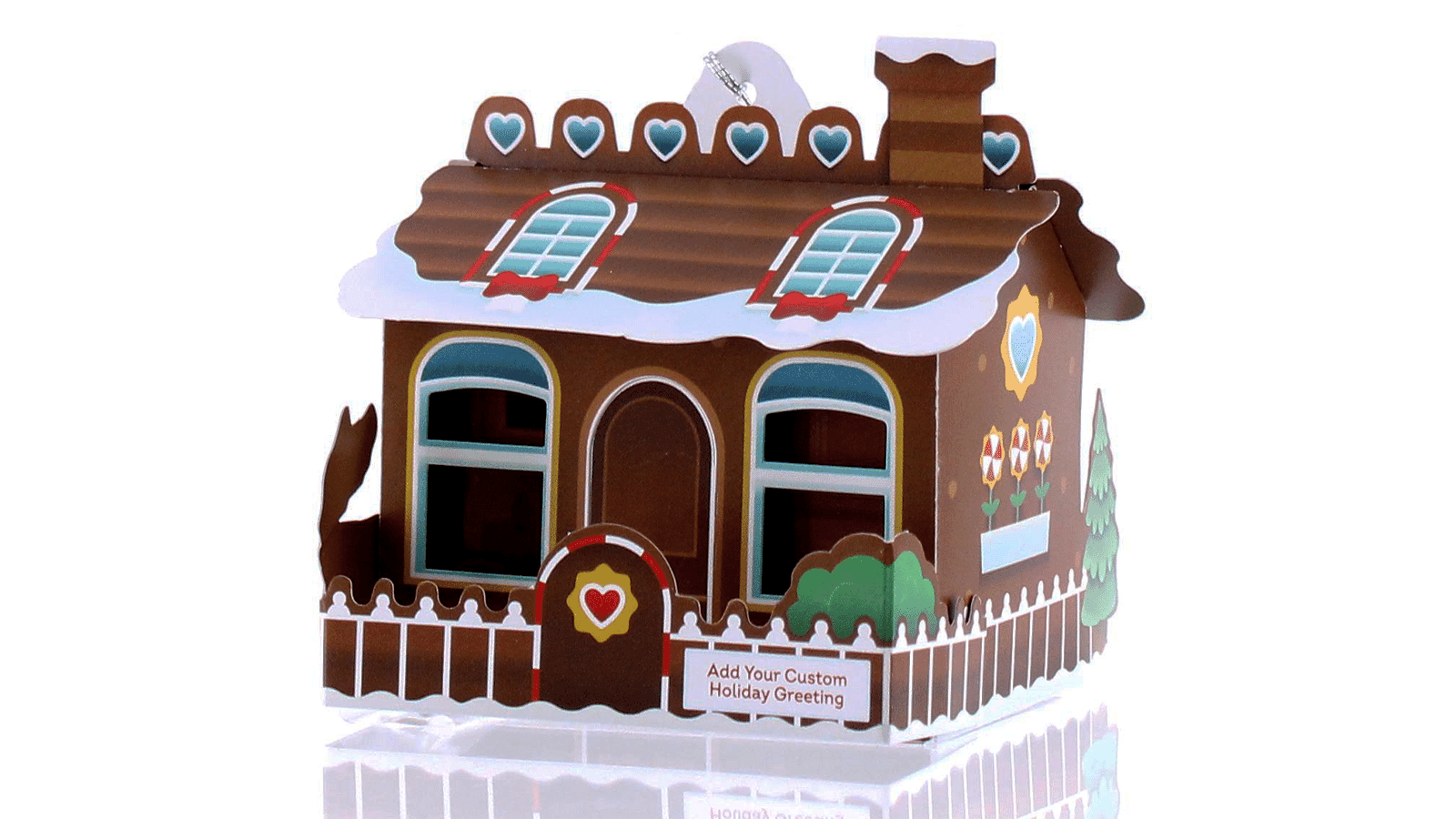 Gingerbread House Ornament 