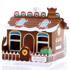 Gingerbread House Ornament (6.25 x 3.63) (Sample)