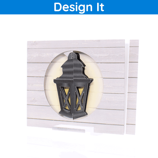 Lantern Spinner Holiday Card