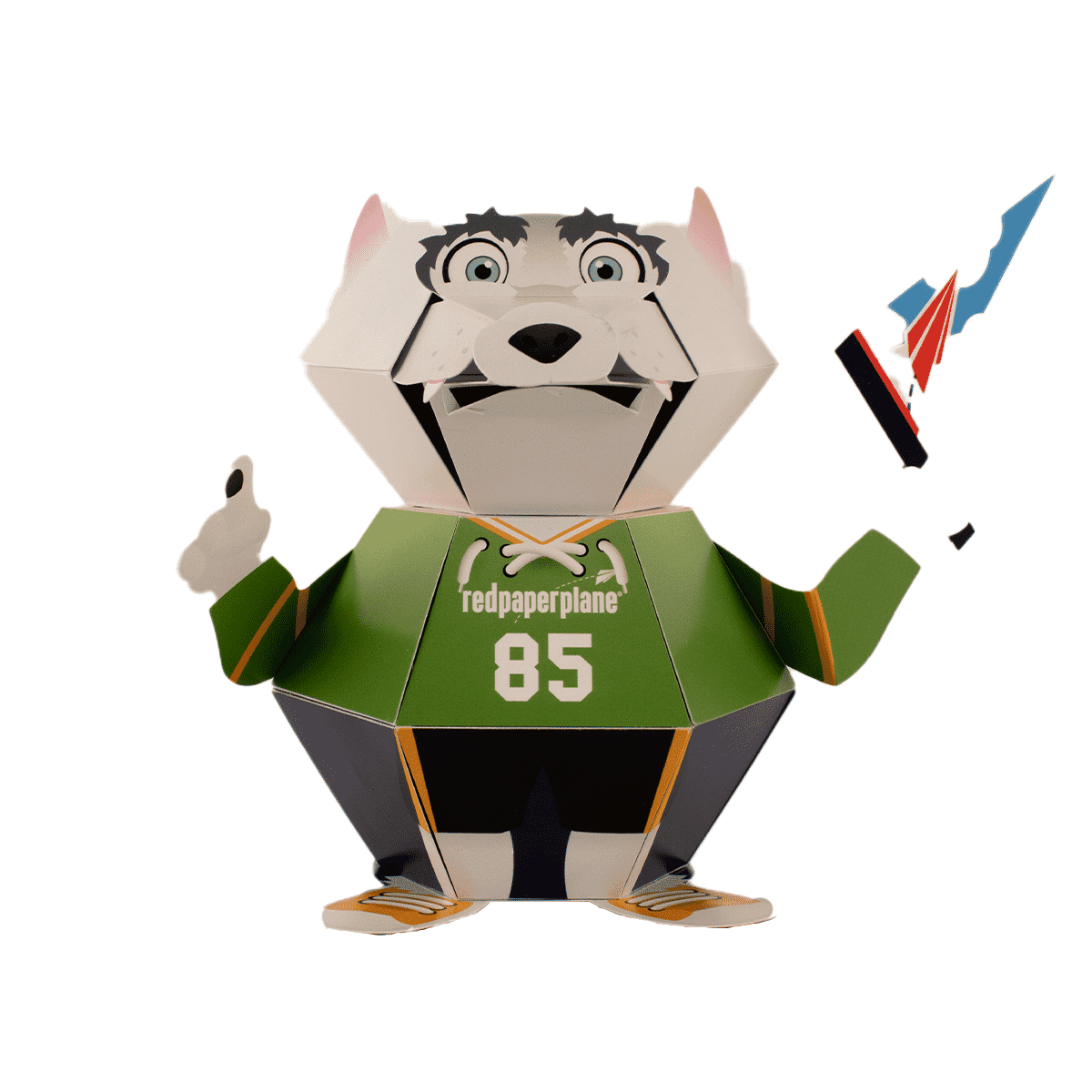 Huksy Pop-Up Mascot (Sample)