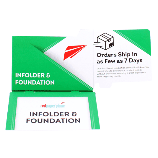 Infolder and Foundation (7" x 6 1/4" x 5 5/8) (Sample)