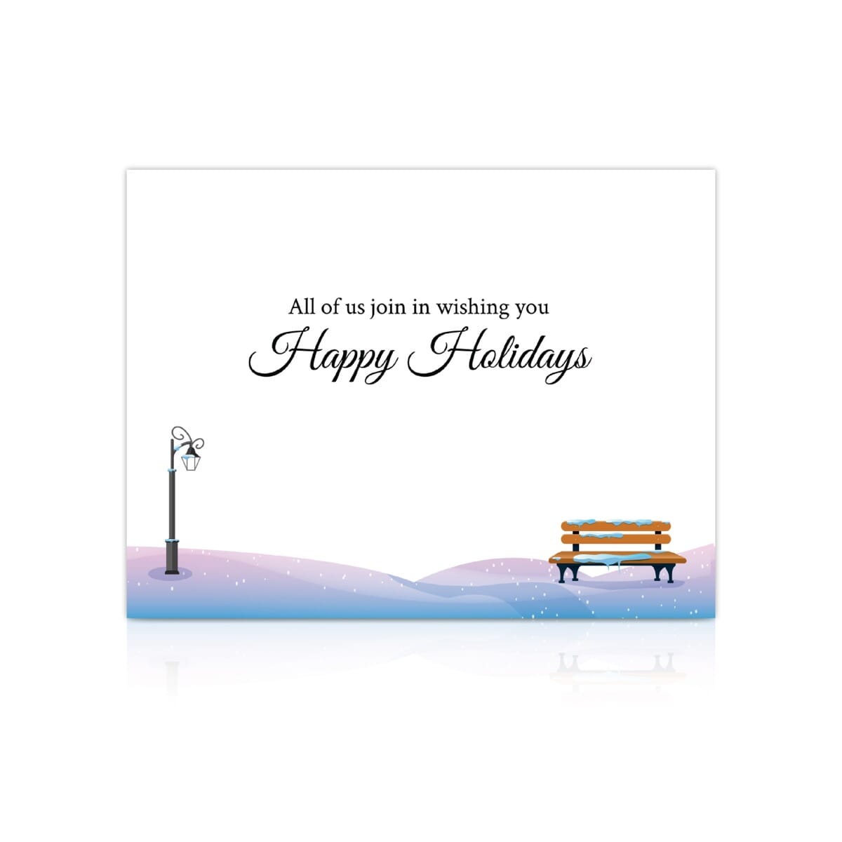 Baby, It’s Cold Outside 3" Globe Greeting Card