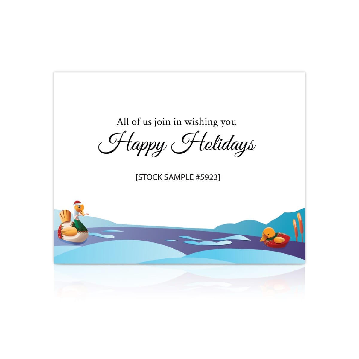 Sweater Weather Globe Greeting Card