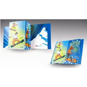 Jumping Slider (4" x 6") (Sample)