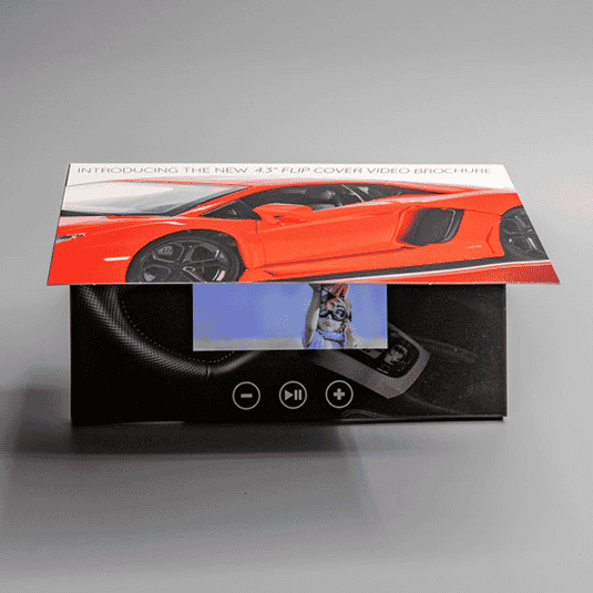 4.3" Flip Cover Video Brochure - Flex Save