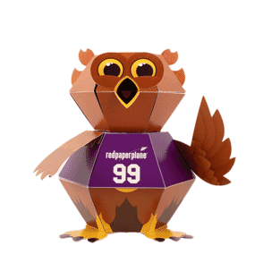 Owl Pop-Up Mascot