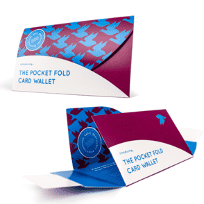 Pocket Fold Card Wallet (7" x 4") (Sample)
