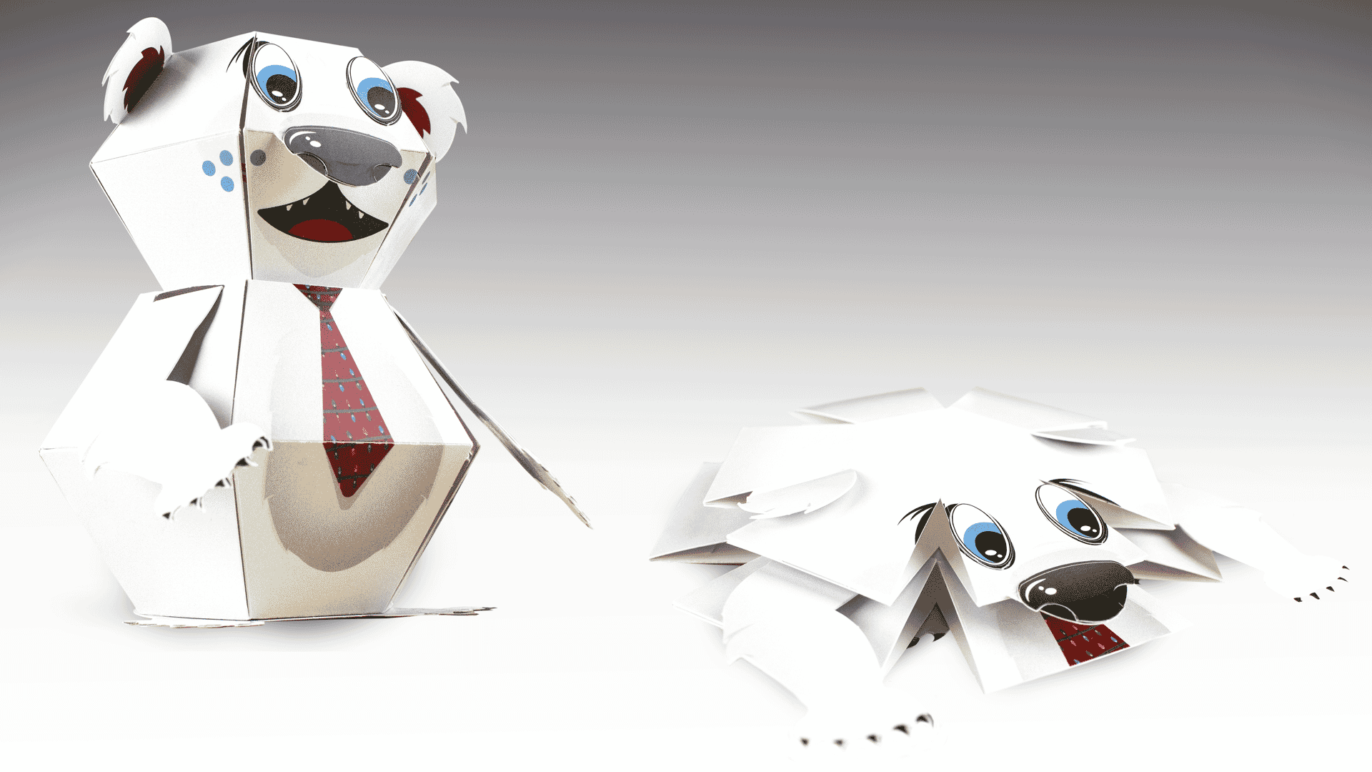 Pop-Up Polar Bear (Sample)