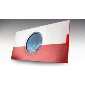 Porthole Sliding Reveal Brochure (10" x 5") (Sample)